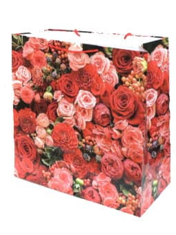 Подарочный пакет с розами